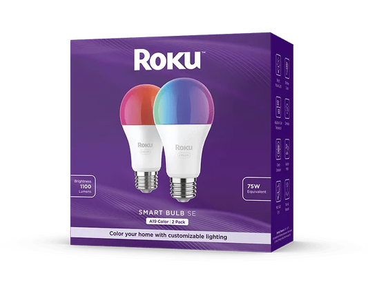 Roku Smart Bulb SE Color 2 Pack