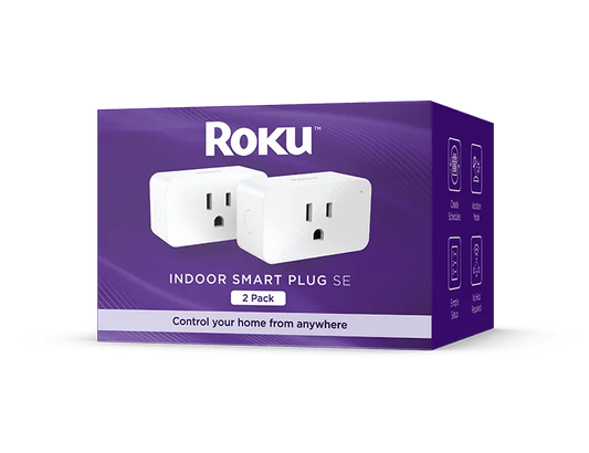 Roku Indoor Smart Plug SE 2 Pack