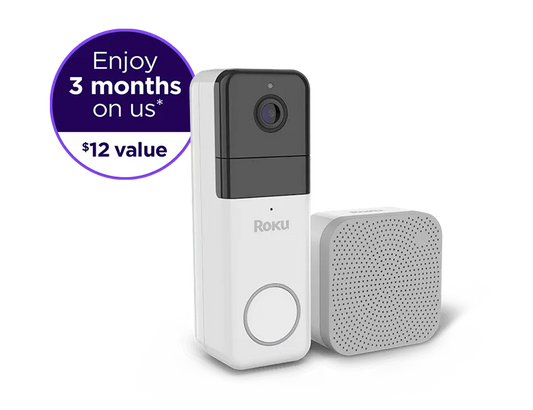 Roku Wire-free Video Doorbell & Chime